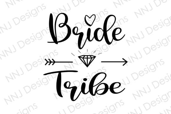 Bride Tribe SVG: Crafting Joyful Wedding Graphics