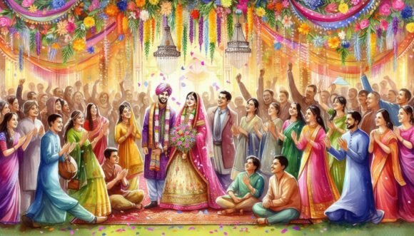 Capturing the Festive Spirit of an Indian Wedding