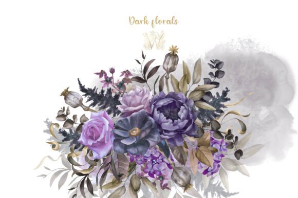 Designing with Dark Romance: Gothic Wedding Halloween Bouquets