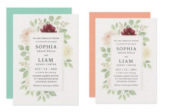 Elegant Watercolor Floral Wedding Invit: A Designer's Guide