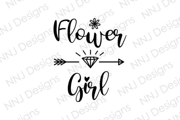 Flower Girl SVG for Wedding: More Than Just a Pretty Design