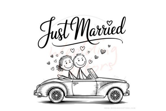Wedding Couple Stick Figures 149: The Heart of Your Design