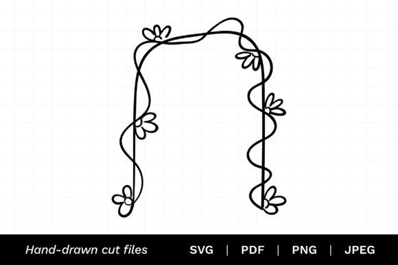 Whimsical Wedding Arch SVG: Elevate Your Designs