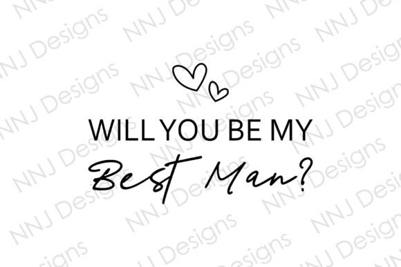 Will You Be My Best Man SVG: The Perfect Wedding Ask